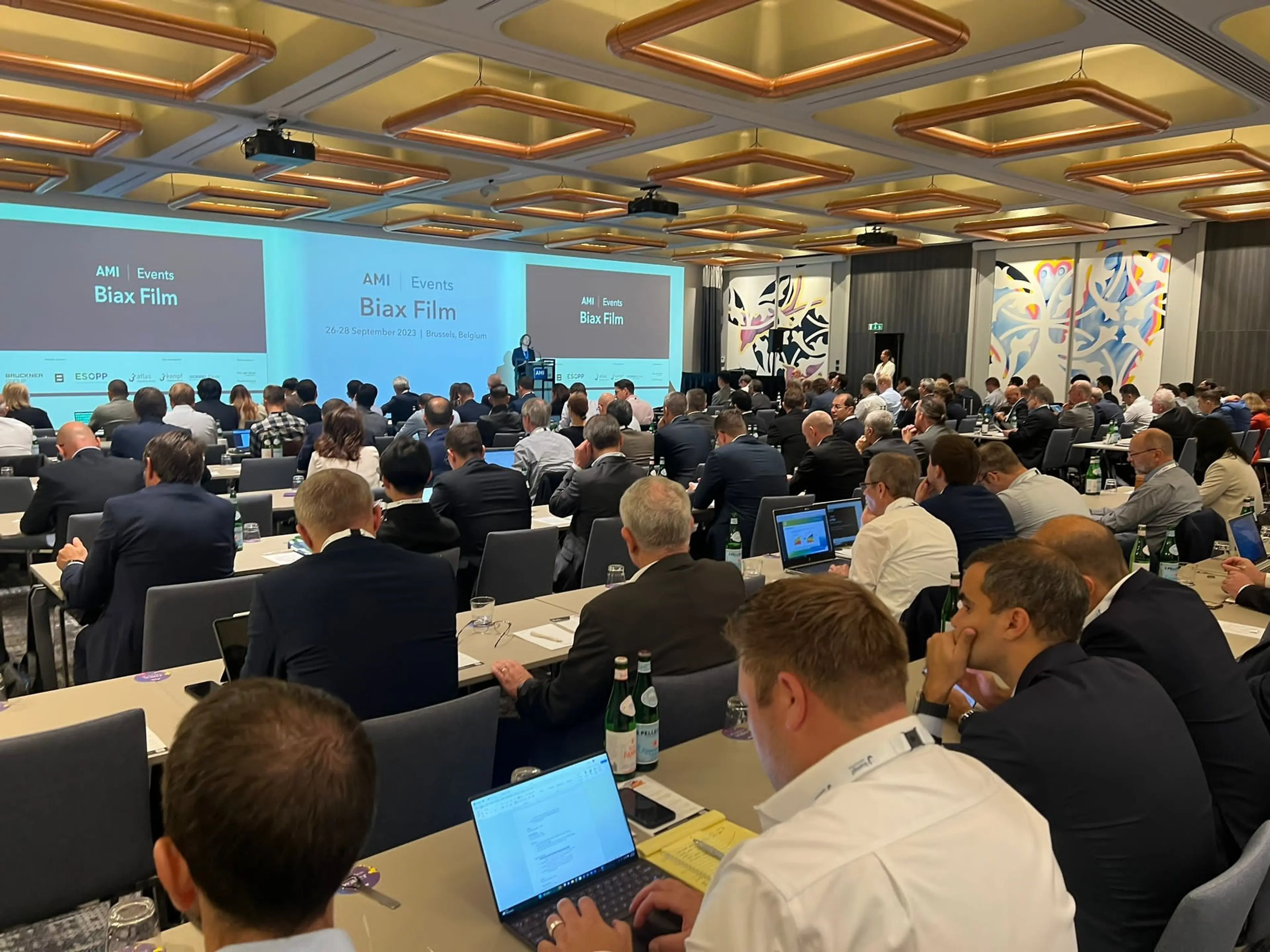Photo of the conference room at AMI's Biax event 2023