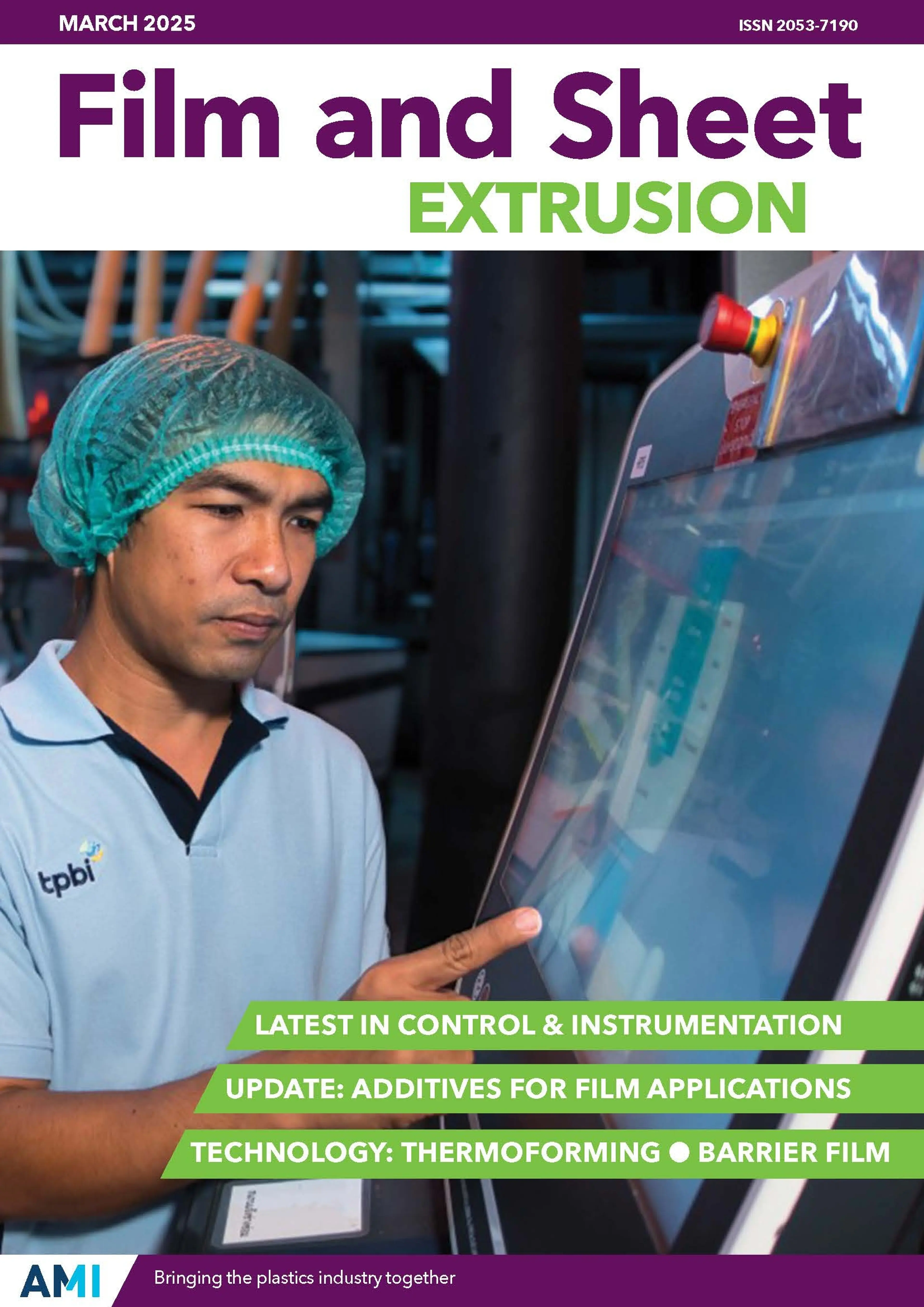 March 2025 issue of AMI's Film and Sheet Extrusion magazine