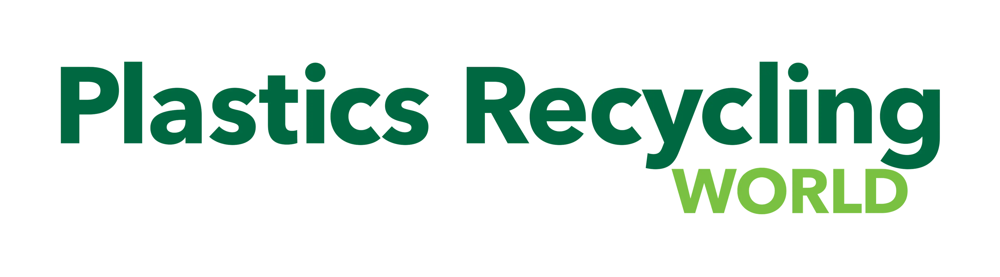 Plastics Recycling World logo
